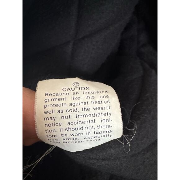 Vintage American Jac Southwestern Aztec Print Duffle Coat - XL - Picture 9 of 11